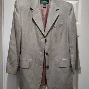 Lauren Ralph Lauren Light Gray Blazer